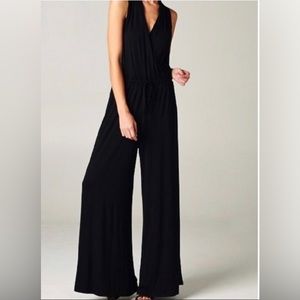Tua Black Jumpsuit